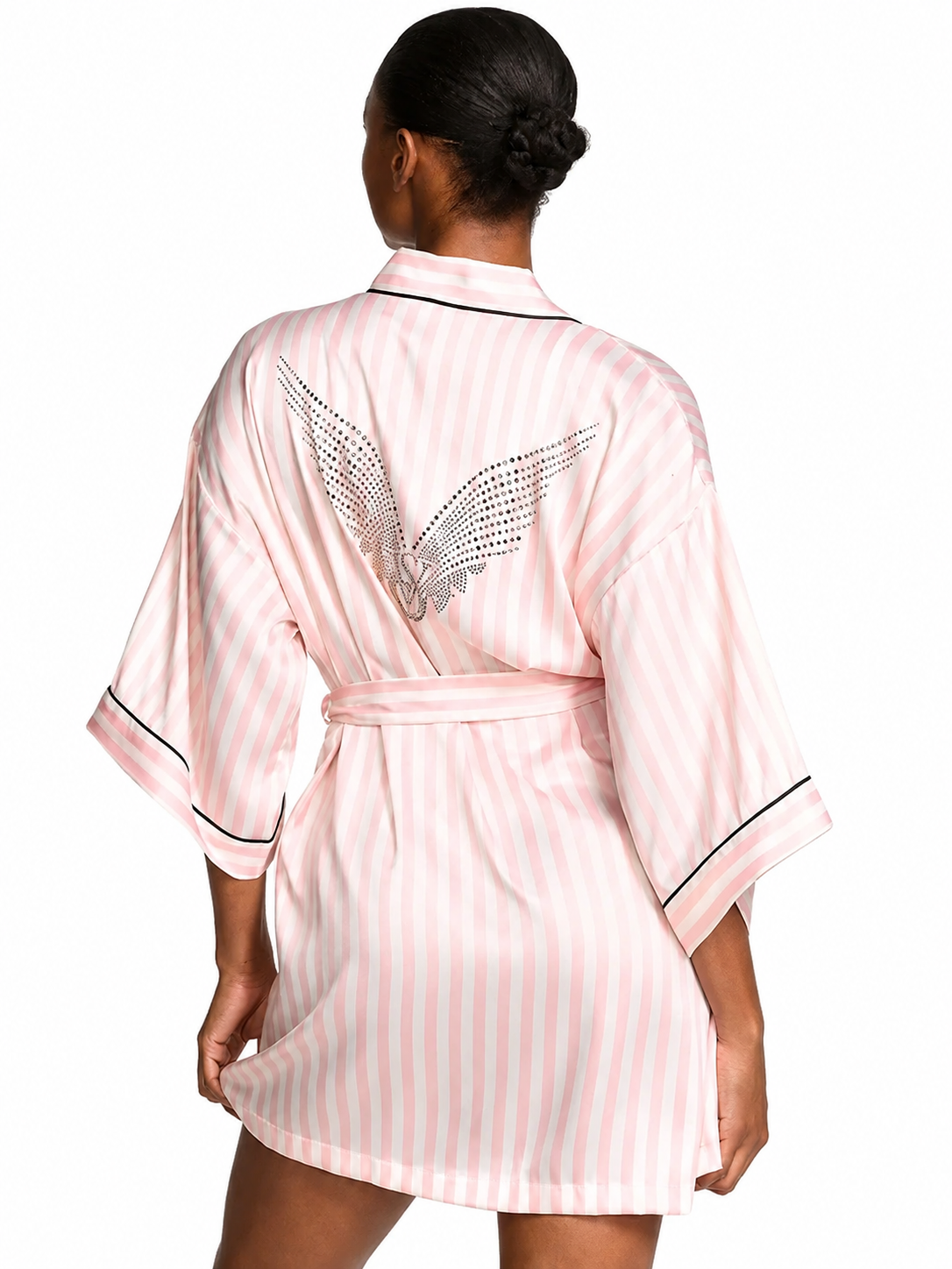 Халат Victoria's Secret Backstage Satin Sparkle Short Robe