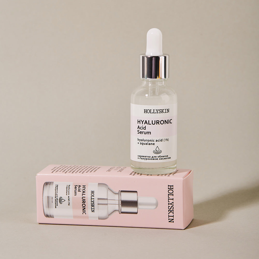 Сироватка для обличчя HOLLYSKIN Hyaluronic Acid з гіалуроновою кислотою