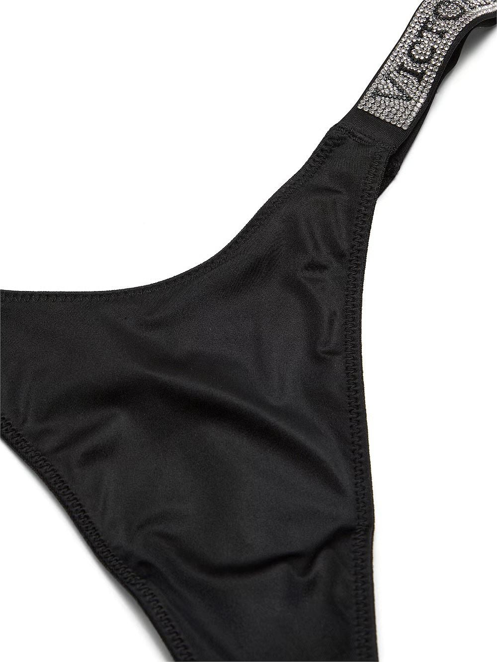 Трусики зі Стразами Very Sexy Shine Strap Thong Panty Black