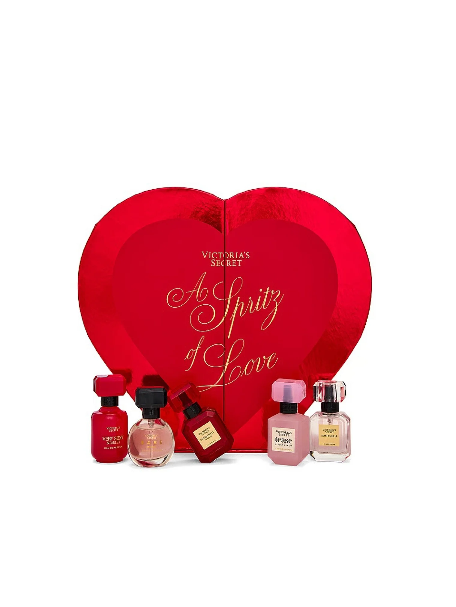 Подарунковий набір 5-Piece Fragrance Discovery Gift Set Heart