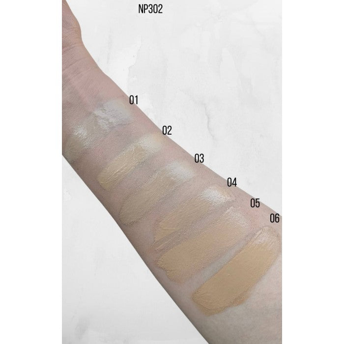 Тональна основа Natural Matte NEVERTI NP302