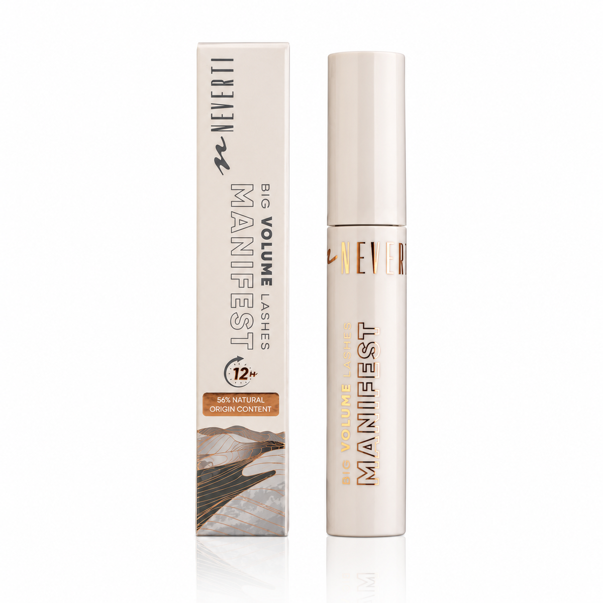 Туш для вій Big Volume Lashes Manifest Mascara NEVERTI NP500