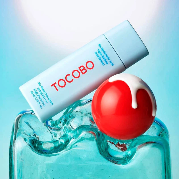 Зволожувальний сонцезахисний крем для обличчя Tocobo Bio Watery Sun Cream, SPF 50+ PA++++