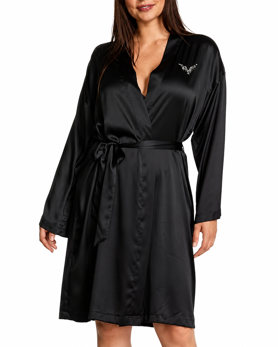Халат Victoria's Secret Fashion Show Satin Sparkle Short Robe
