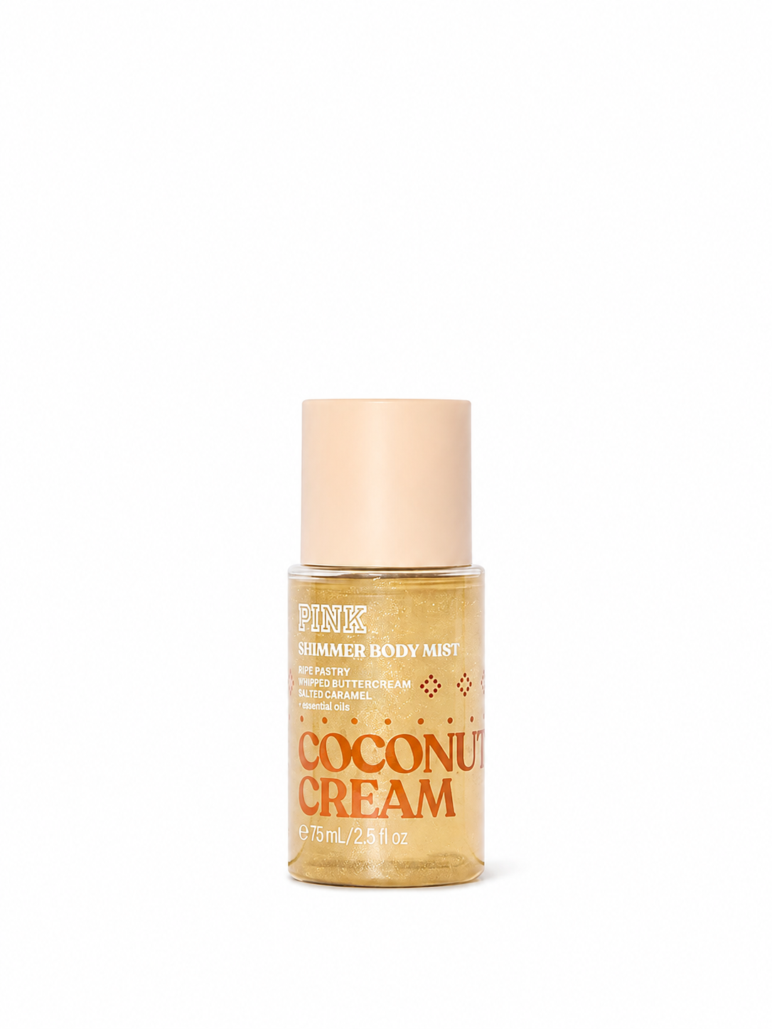 Міні-спрей Pink Coconut Cream Shimmer Victoria's Secret 75mL