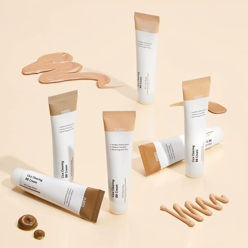 ВВ-крем для обличчя Purito Cica Clearing BB Cream з екстрактом центели Natural Beige 23