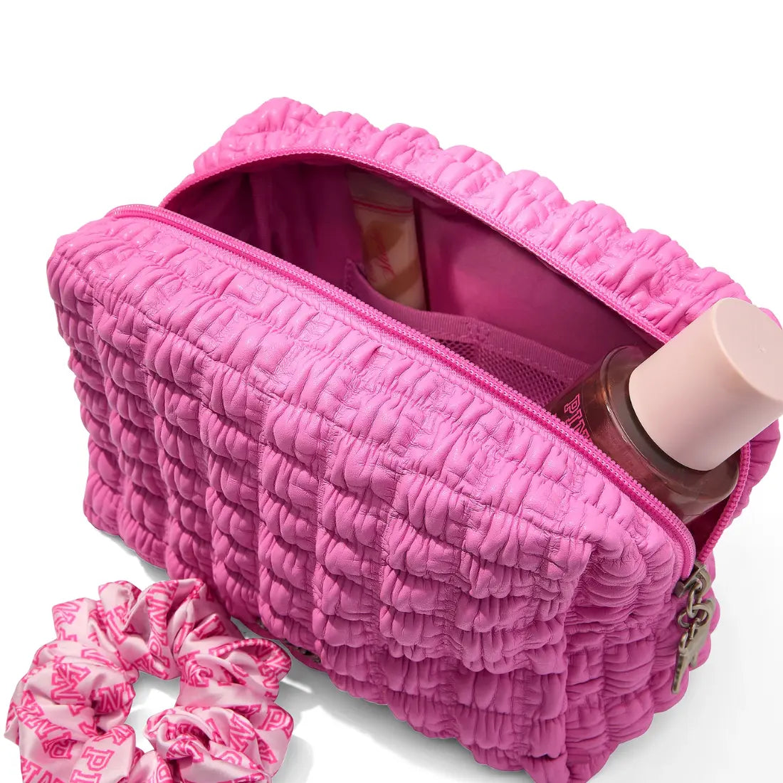 Косметичка PINK Top-Zip Makeup Bag Pink Bloom Victoria’s Secret