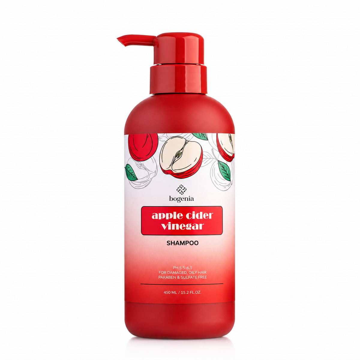 Шампунь для волосся Apple Cider Vinegar Shampoo Bogenia