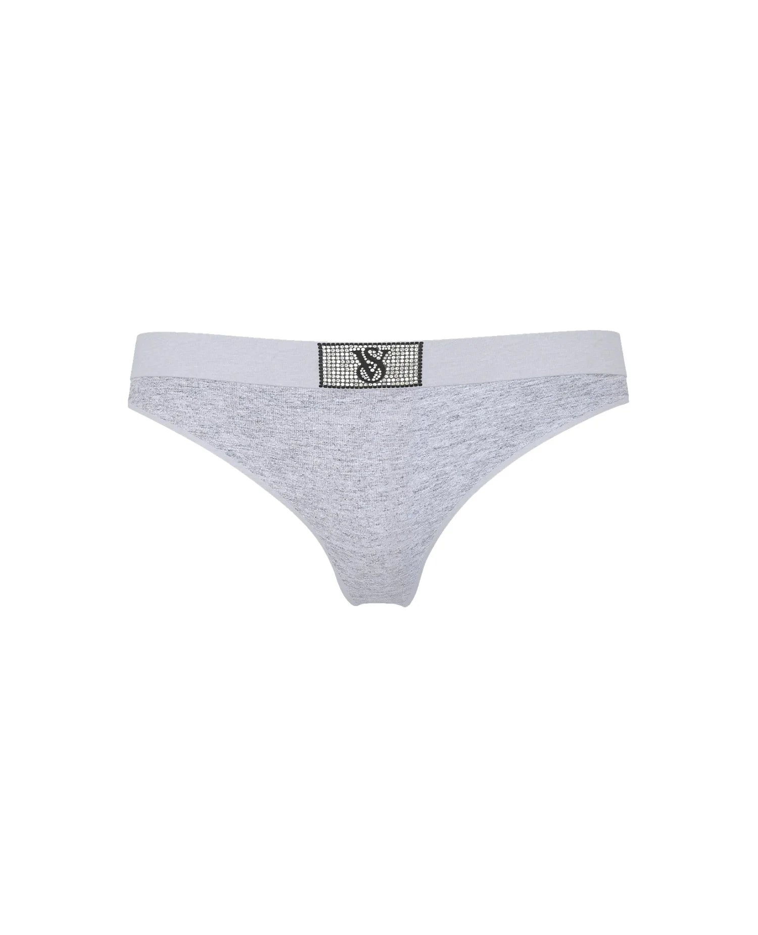Трусики стрінги Pink Victoria's Secret Logo Cotton Shine Patch Thong Panty