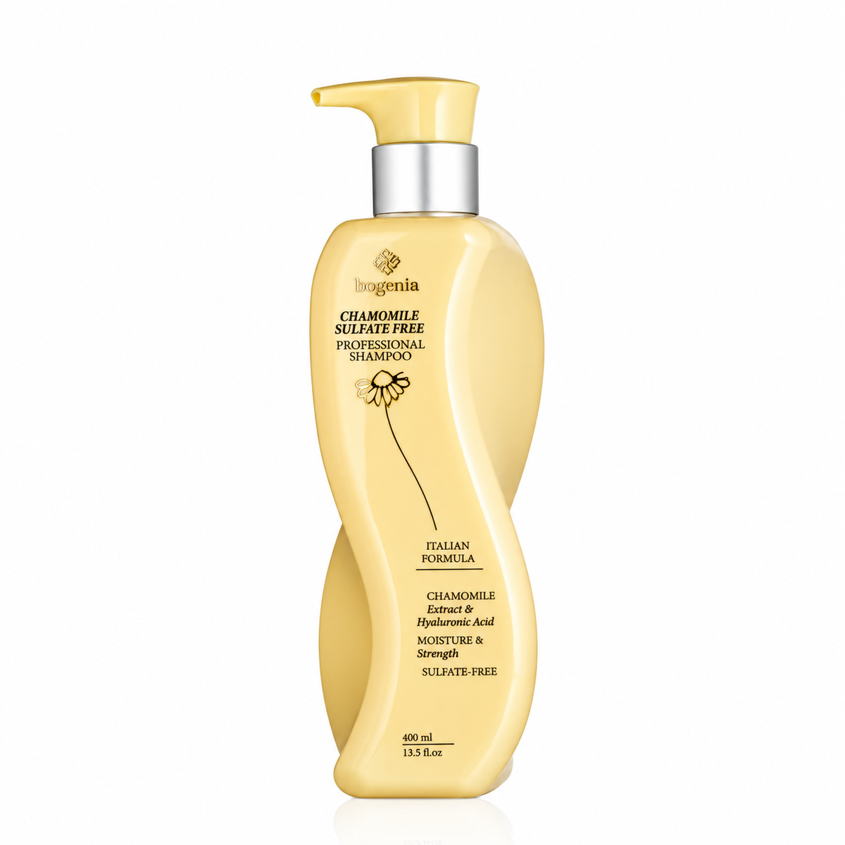 Шампунь для волосся з ромашкою Chamomile Sulfate Free Professional Shampoo Bogenia