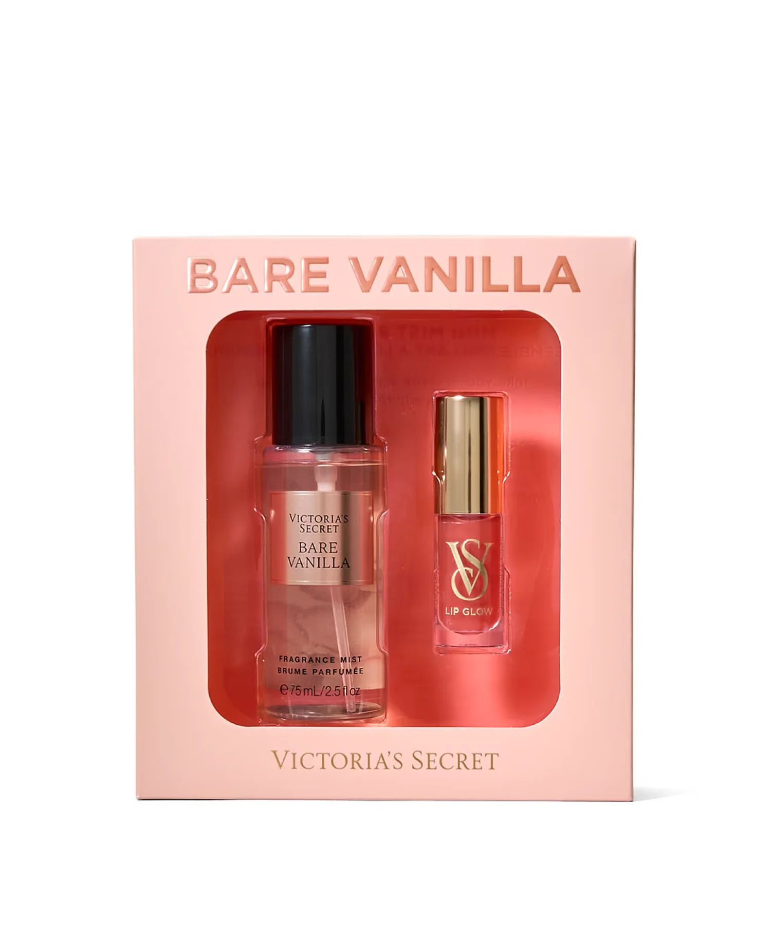 Набір Mist & Kiss Two-Piece Gift Set Bare Vanilla Victoria's Secret