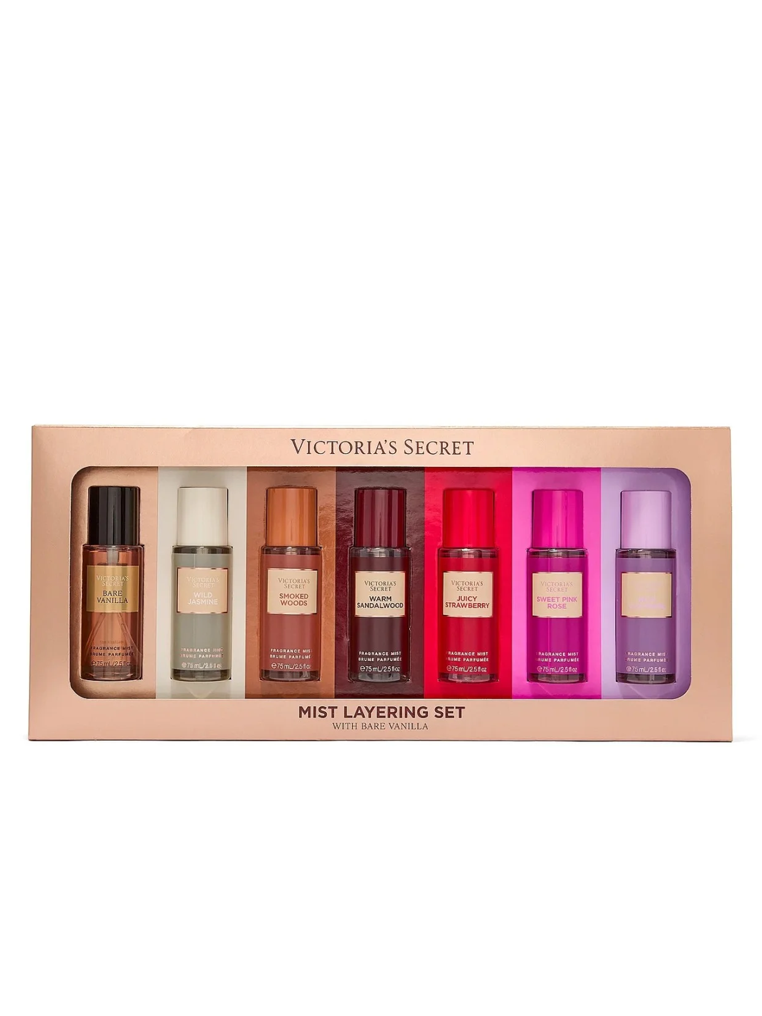 Подарунковий набір 7-Piece Fragrance Mist Layering Gift Set Victoria's Secret