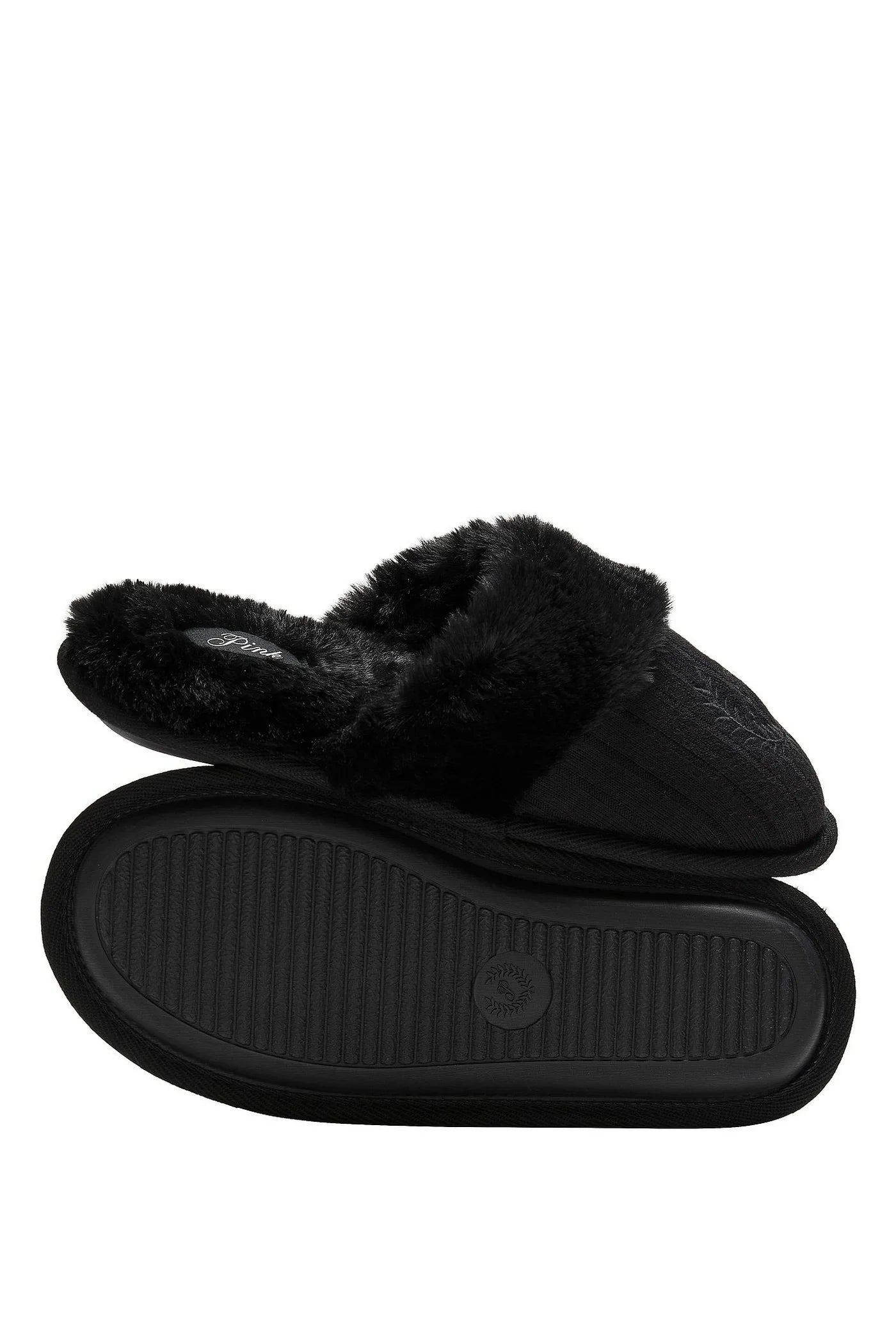 Тапочки Домашні Victoria’s Secret Cable Knit Slippers PINK