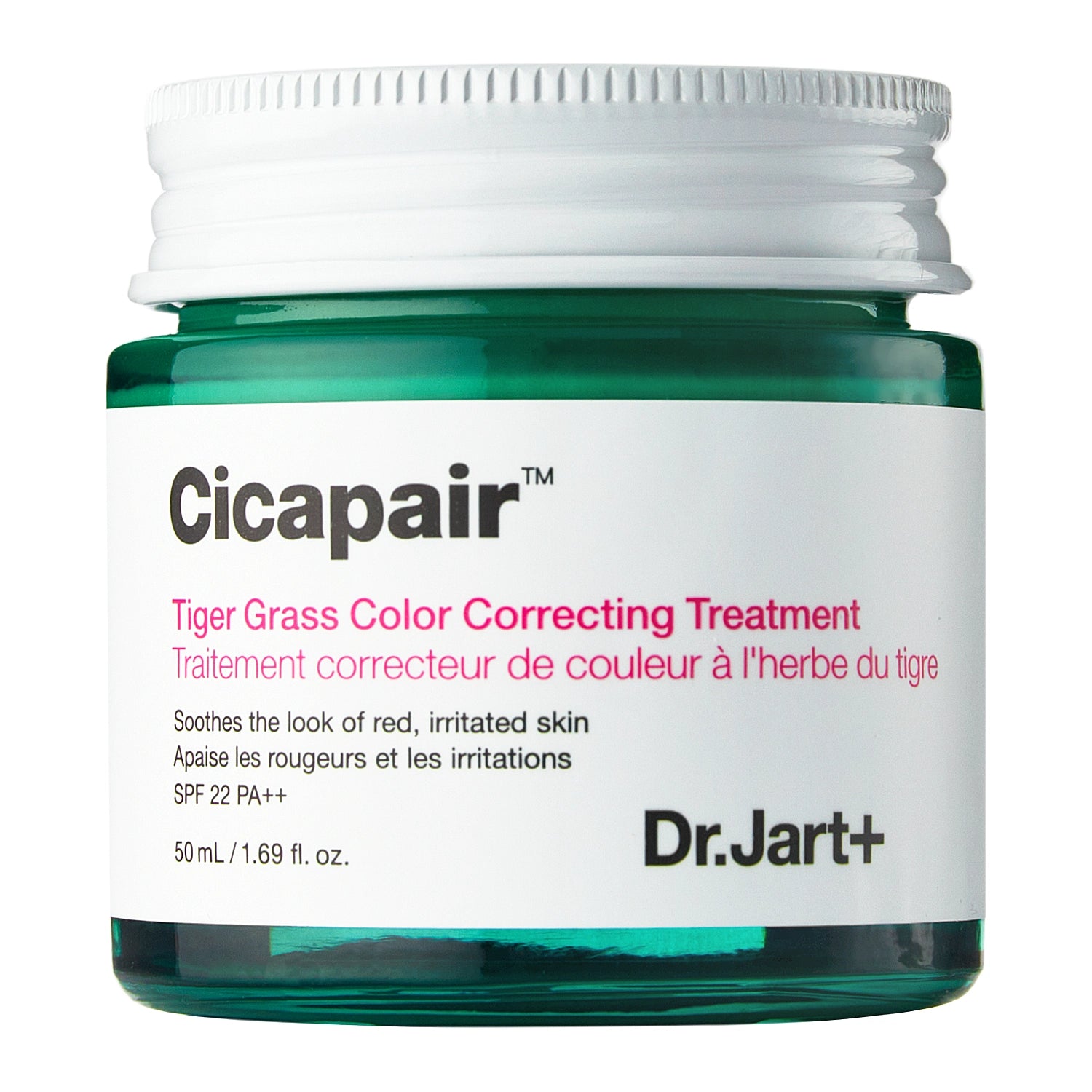 Dr.Jart+ - Коригувальний крем для обличчя - Cicapair™ Tiger Grass Color Correcting Treatment