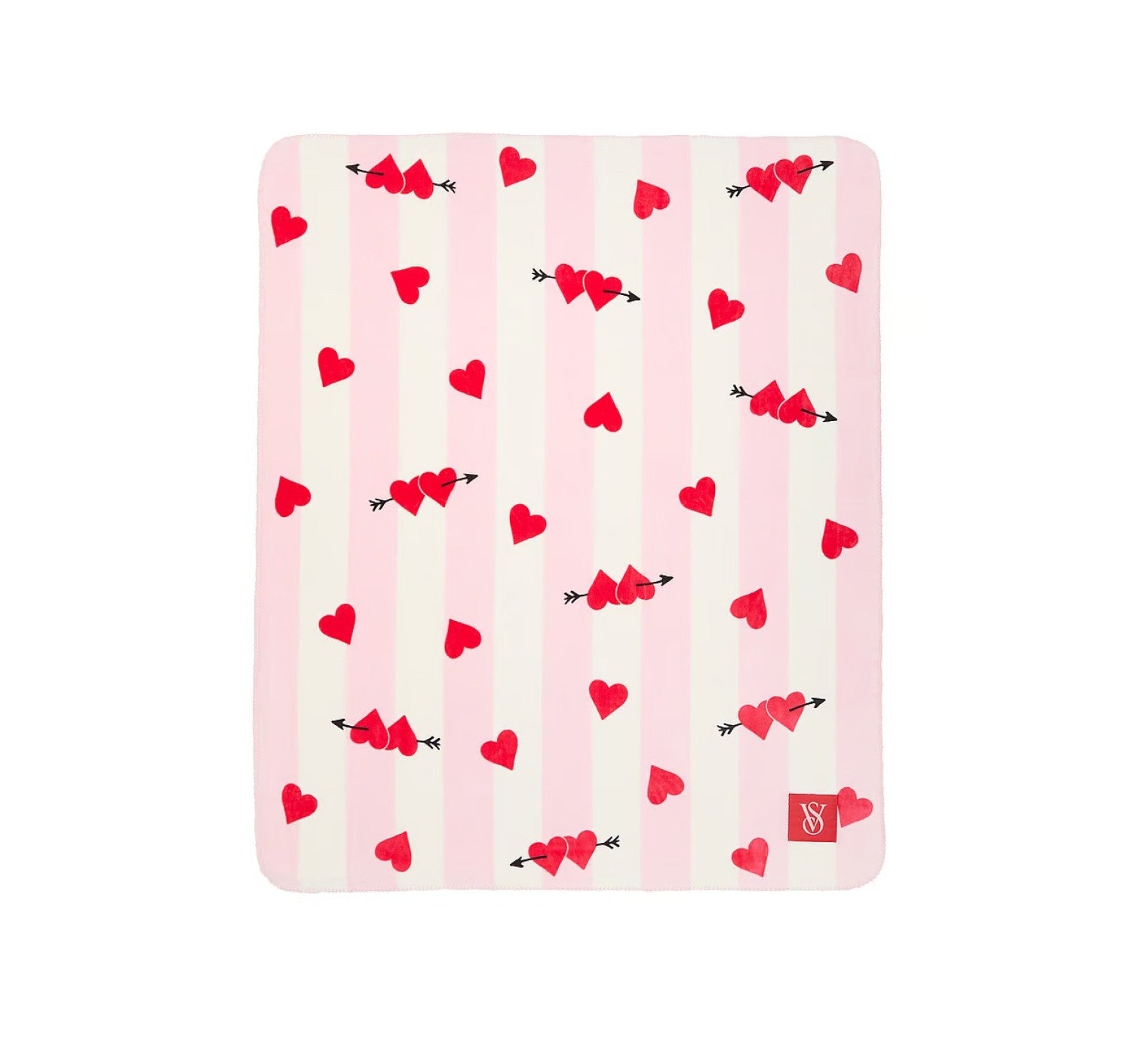 Плед Victoria's Secret Cozy plush Fleece Hearts